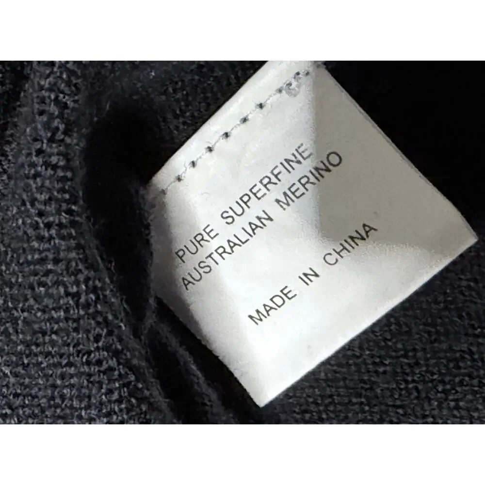 Martine Australian Wool Knit Crewneck Sweater size Small